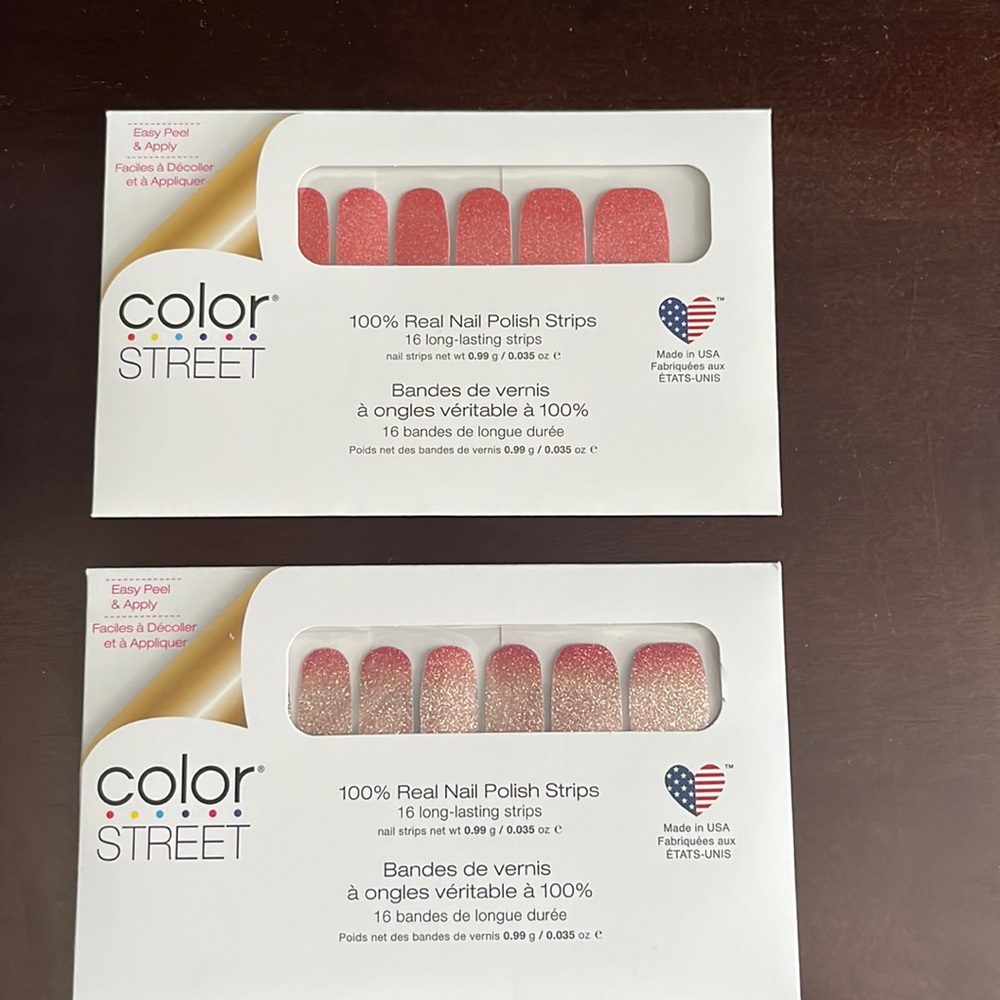 Color Street Bundle Cape Coral/Coral Bay NEW